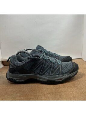 Salomon Trail Pathfinder 405144 Blue Gray Running Shoes Sneakers Women’s Size 10
